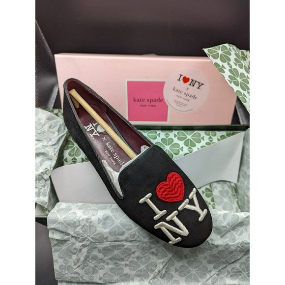 NWT 💌 KATE SPADE I Love New York Shoes Size 5.5 - Picture 4 of 6